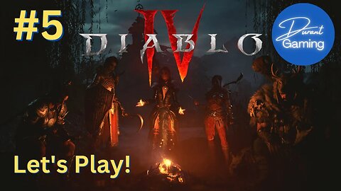 Diablo 4 Beta #5 | Sorcerer Class - Let's Play! | Durant Gaming