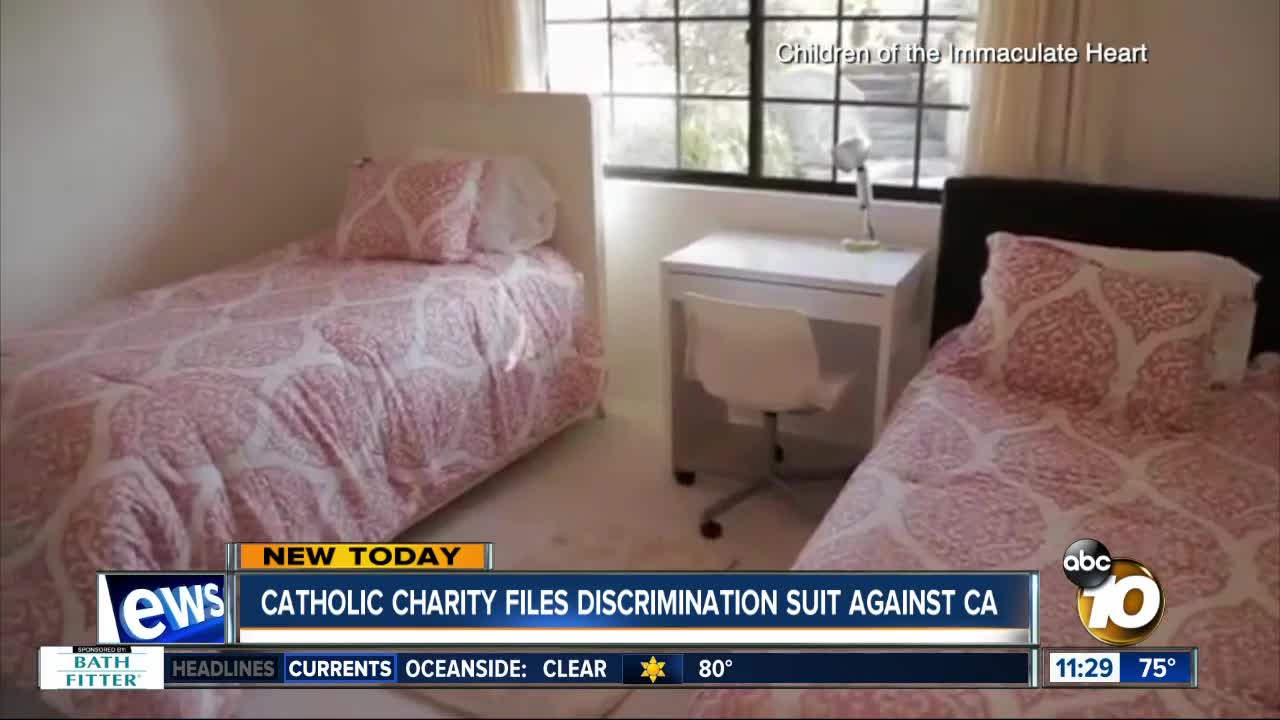 Catholic Charity files discrimination suit
