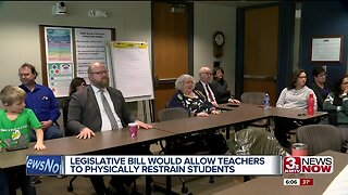 Bill Would Allow Teachers to Physically Restrain Students