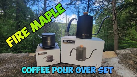 Fire Maple Pour Over 600ml Kettle and Vietnamese Coffee Maker