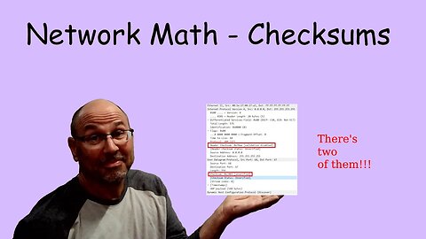 Network Math - the Mighty Checksum!