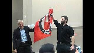 March 5 2018 Kings College London 1.1 Antifa pulled fire alarm and started a fight at Sargons speach