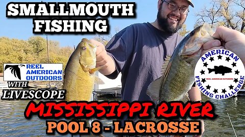 Fall Smallmouth with LIVESCOPE - Mississippi River Pool 8 (RAO VLOG SERIES)