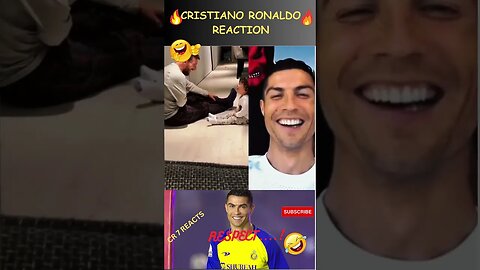 RONALDO REACTION VIDEO 😂😂😂 #shorts #ronaldo #football #messi #nymar #new #soccer