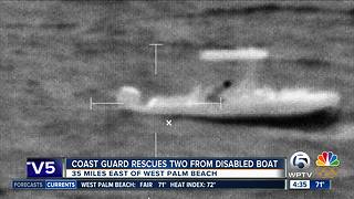 Coast Guard rescues 2 Bahamians off West Palm Beach