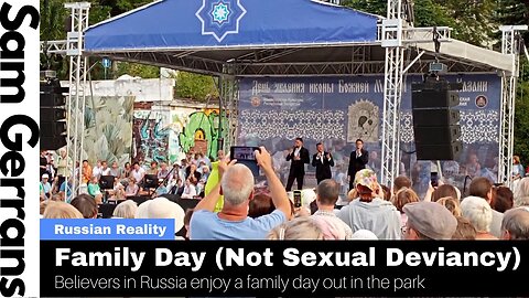 Family Day (With No Sexual Deviancy) — Believers In Russia Enjoy A Family Day Out In The Park