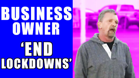 Business Owner Crashes News Report to Rally Against Government Lockdowns – Dom B Podcast 254