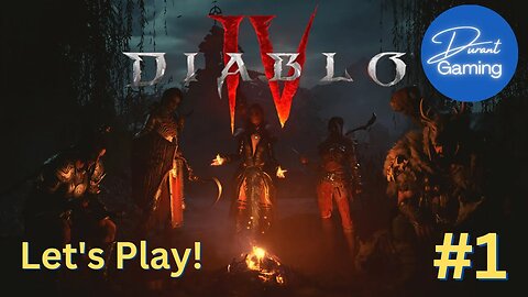 Diablo 4 Beta #1 | Sorcerer Class - Let's Play! | Durant Gaming