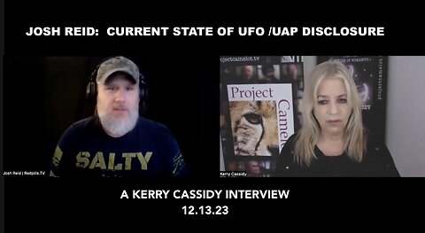 JOSH REID : CURRENT STATE OF UFO/ UAP DISCLOSURE