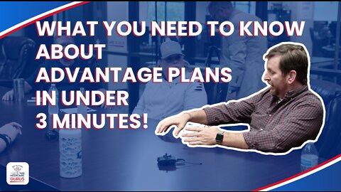 New Agents - What you need to know about advantage plans in under 3 minutes!!