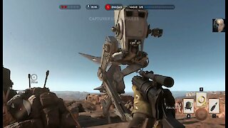 Star Wars: Battlefront the survival mode in desert