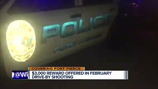$3,000 reward offered for information on drive-by shooting