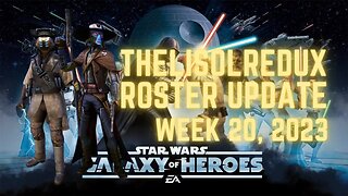 TheLisolRedux Roster Update | Week 20, 2023 | Exec Pilots done, Jabba begins | SWGoH