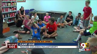Camp Give teaches children philanthropy