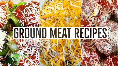 Ground meat recipes