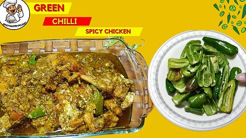 Green Chilli Chicken Recipe | Chicken Karahi Recipe | Spicy Savory Delight