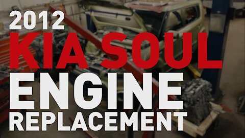 2012 Kia Soul 1.6L Engine Replacement In 4 Minutes