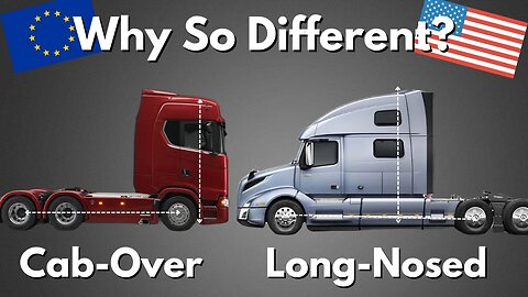 Why American and European Trucks Are So Different 