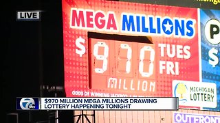 Mega Millions jackpot climbs to $970 million