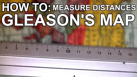 Measuring Distances on the Gleason's Map | Flat Earth #Area51South