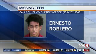 Collier teen reported missing Tuesday