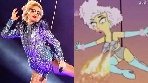 Did The Simpsons PREDICT Lady Gaga Super Bowl LI Performance 5 YEARS Ago?!