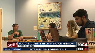 FGCU students excited to work on TESS satellite research project