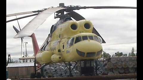 The last contract of the legendary helicopter MI-10k
