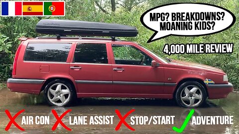 Volvo 850 TDi 4,000 mile road trip review