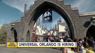 Universal Orlando is hiring for 3,000 positions