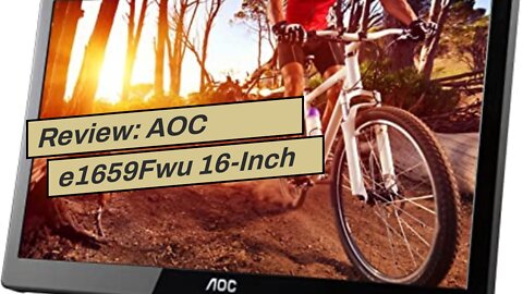 Review: AOC e1659Fwu 16-Inch Ultra Slim 1366x768 Res 200 cdm2 Brightness USB 3.0-Powered Porta...