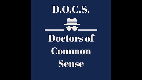 Doctors of Common Sense Nov 22nd 2023 E114
