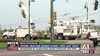 Overnight storms cause damage, power outages