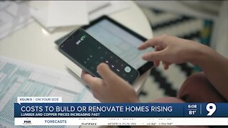 Costs rising for home building and renovations