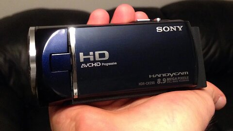HD Sony Handycam Review - Sony HDR-CX290 Camcorder Unboxing and Review