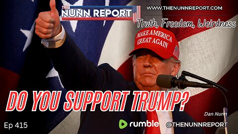 Ep 415 Do You Support Trump & Pro Hamas Activists Throw Tantrum | The Nunn Report w/ Dan Nunn