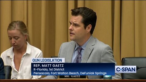 Rep. Gaetz: Outrage Isn’t the Most Responsible & Pensive Way to Write a Bill to Address A Problem