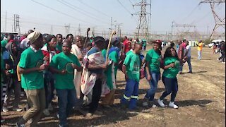 SOUTH AFRICA - Rustenburg- Marikana Massacre 6th anniversary (VIDEO) (V2e)