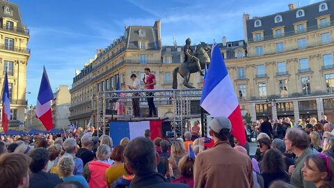 Rendez-vous de la Résistance, Place des Victoires à Paris le 22/10/2022 - Charles-Henri Gallois