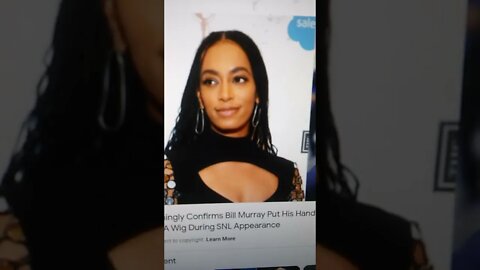 Beyonce's Sister Solange Knowles Supports Claims That Bill Murray Touched Her Hair in 2016?