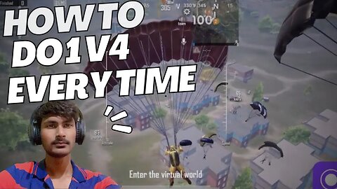 HOW TO DO 1 V 4 EVERY TIME IN APPARTS IN BGMI | BATTLE GROUNDS MOBILE INDIA #bgmi #bgmilive #pubg