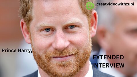 Prince Harry, The Duke of Sussex Talks