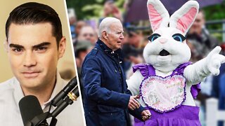 LOL: Easter Bunny BLOCKS Biden From PRESS