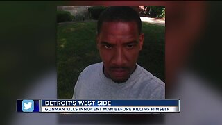 Suspect shoots & kills random man at Detroit gas station before killing himself