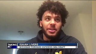 Isaiah Livers enters NBA Draft, talks Juwan Howard's impact on decision