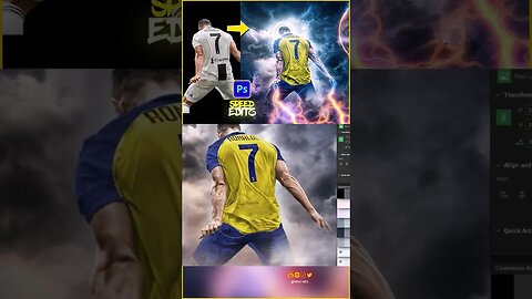 Christiano ronaldo speed art. #photoshop #mrhires #alnassr #cr7fans #shortsyoutube #1000subscriber