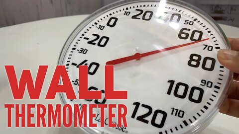 8" Wall Thermometer by LaCrosse Review