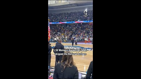 LSU Women’s Basketball Team skipped the National Anthem. Iowa stood proud