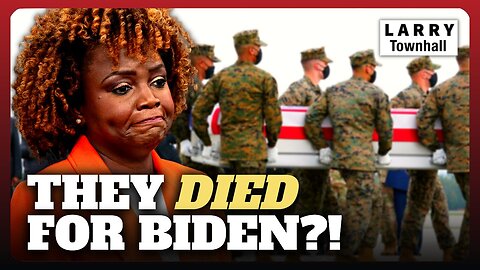 Karine Jean-Pierre SPITS ON THE GRAVES of Service Members