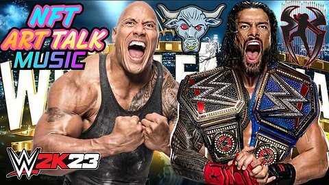 The Rock Vs. Roman Reigns WWE 2K23 Dream Matchup: 🎮🤨 🤾🏽‍♂️ Wrestlemania